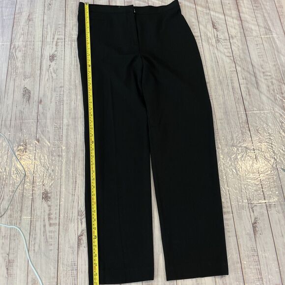 Jones New York Sport Stretch Dress Pants Womens  Black Straight Leg Size 12 - Picture 3 of 9